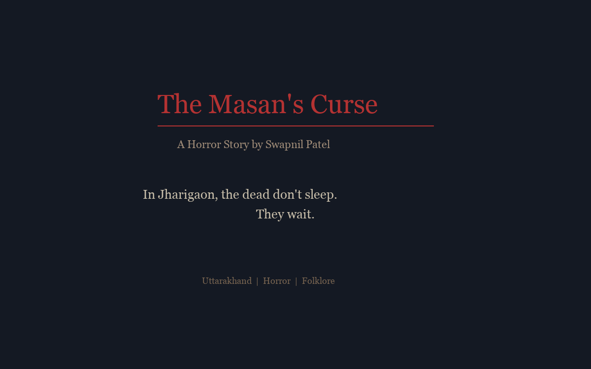 The Masan's Curse